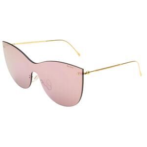 NEW ILLESTEVA women's boca mask sunglasses in bright rose